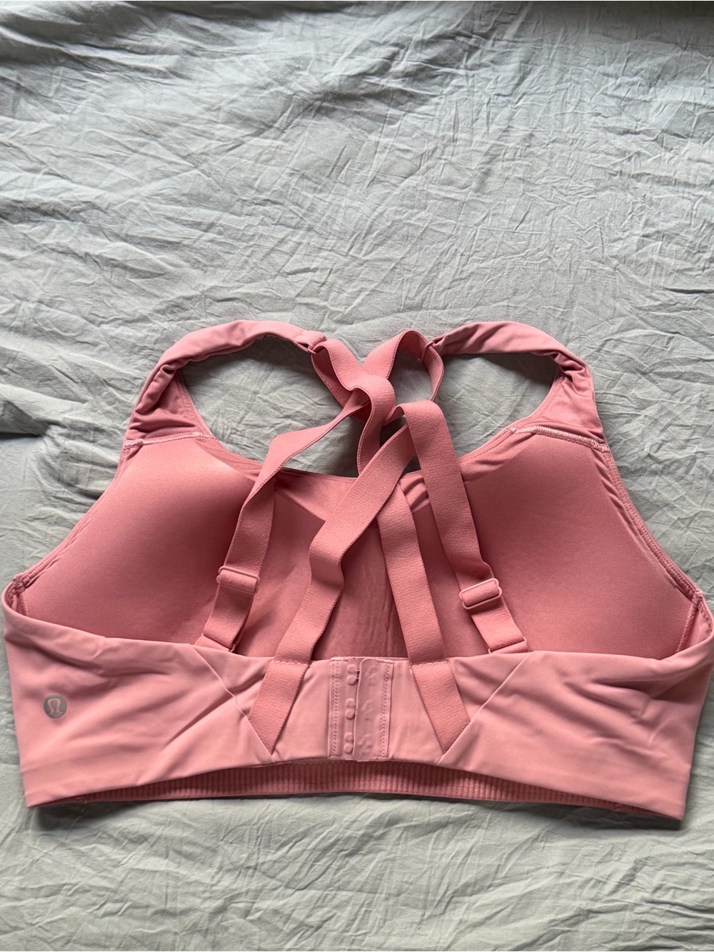 Lululemon Enlite High Support Sports Bra Pink Cross Back 38C
